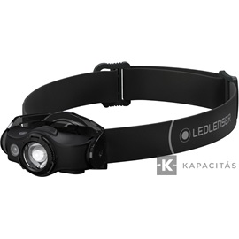 LEDLENSER MH4 outdoor LED tölthető fejlámpa 400lm/180m 1xLi-ion, fekete