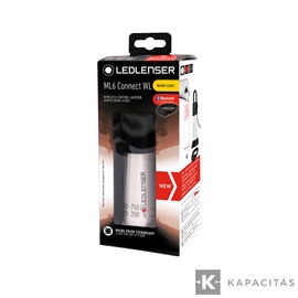 LEDLENSER ML6 connect melegfényű hordozható tölhető kemping lámpa 750lm bluetooth/dimmelhető