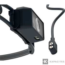 LEDLENSER NEO1R 250lm tölthető futó fejlámpa 80m Li-ion/ Fekete/szürke