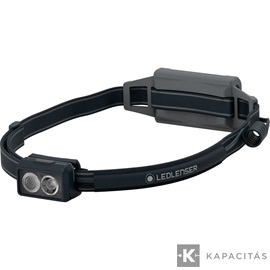 LEDLENSER NEO5R 600lm tölthető futó-fejlámpa 100m Li-ion/ Fekete/szürke