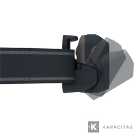 LEDLENSER NEO5R 600lm tölthető futó-fejlámpa 100m Li-ion/ Fekete/szürke