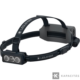 LEDLENSER NEO9R 1200lm tölthető futó-fejlámpa 200m Li-ion/ Fekete/szürke