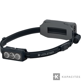 LEDLENSER NEO9R 1200lm tölthető futó-fejlámpa 200m Li-ion/ Fekete/szürke