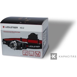 LEDLENSER H3.2 fejlámpa 3xAAA 120lm 500767