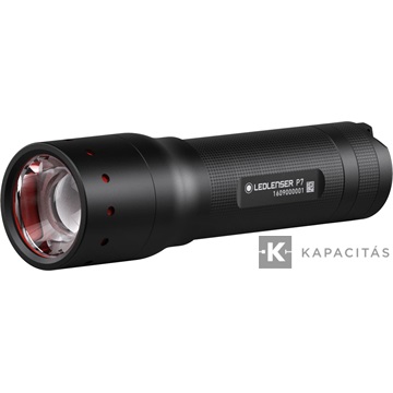 LEDLENSER P7 LED lámpa, 1xC-LED, 4XAAA elemmel 450lm  bliszter