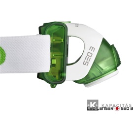 LEDLENSER SEO3 3xAAA 100 lm fejlámpa zöld 6103