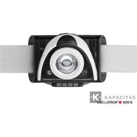 LEDLENSER SEO5 3xAAA 180 lm fejlámpa szürke