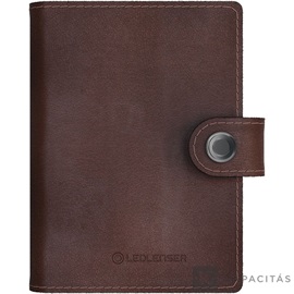 LEDLENSER pénztárca/powerbank/lámpa/vezeték nélkül tölthető 150lm gesztenye