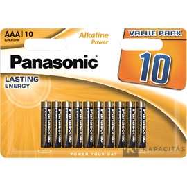 Panasonic LR03APB/10BW 1,5V AAA/mikro tartós alkáli elem 10 db/csomag