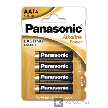 Panasonic LR6APB/4BP 1,5V AA/ceruza tartós alkáli elem 4 db/csomag