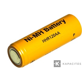 Panasonic BK120AAHA01 1,2V 1150mAh Ni-MH ipari akkumulátor (HHR120AAB40)