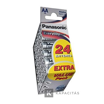 Panasonic LR6EPS/24CD 1,5V AA/ceruza tartós alkáli elem 24 db/csomag