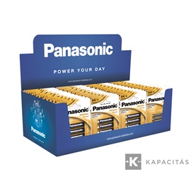 Panasonic F4 pult display 36csomag LR6APB/4BP +  16 csomag LR03APB/4BP