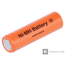 Panasonic HHR150AAF9 Ni-MH AA 1,2V 1580mAh ipari akkumulátor cella