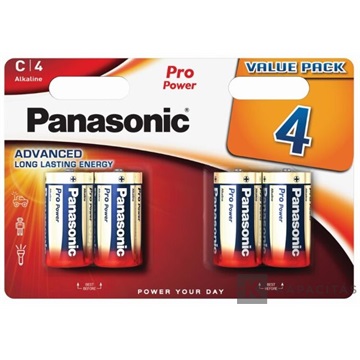 Panasonic LR14PPG/4BP 1,5V C/baby tartós alkáli elem 4 db/csomag