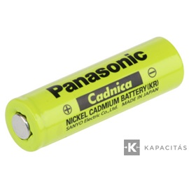 Panasonic N-600AACL 1,2V 600mAh Ni-Cd ipari akkumulátor cella