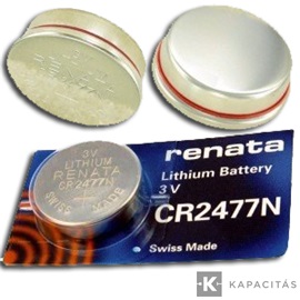 Renata CR2477N 3 V lítium elem
