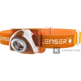LEDLENSER SEO3 fejlámpa narancs 100lm