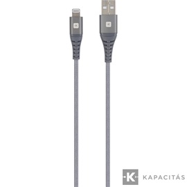 SKROSS Steel Line USB kábel, töltő, szinkron, (lightning) 1,2m