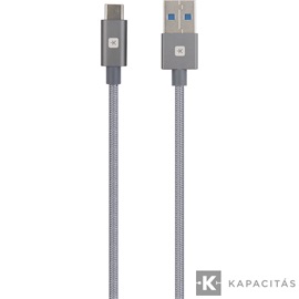 SKROSS Steel Line USB kábel, töltő, (USB-C) 1,2m