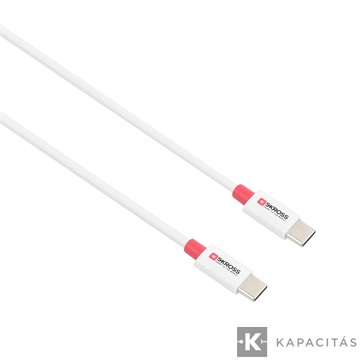 SKROSS USB kábel, töltő, szinkron, multipack (USB-C - USB-C) 0,15m / 1,2m / 2m