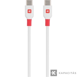 SKROSS USB kábel, töltő, szinkron (USB-C - USB-C) 1,2m