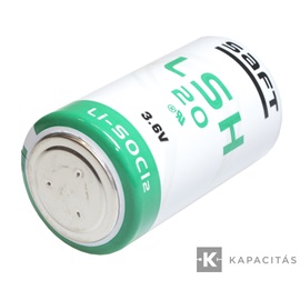 Saft D 3,6V 13Ah ipari elem LSH20