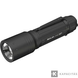 Solidline ST8R fémházas tölthető lámpa 600/250/10lm 18650 fókusz Blister