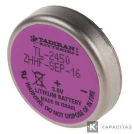 Tadiran TL-2450/P 1/10C lítium elem wd (SL840/P helyett)