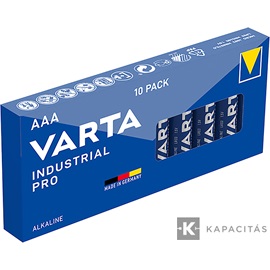 Varta 4003 Industrial Pro AAA alkáli elem / 10db/csomag