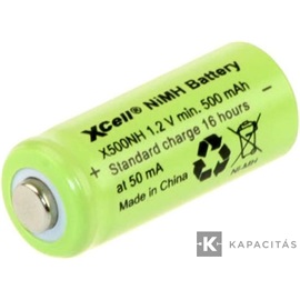 Xcell X500NH 1,2V 500mAh Ni-MH ipari akkumulátor cella