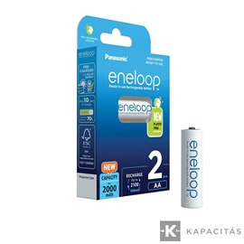 eneloop BK-3MCDE/2BE AA/ceruza 2000mAh Ni-MH akkumulátor 2db/csomag