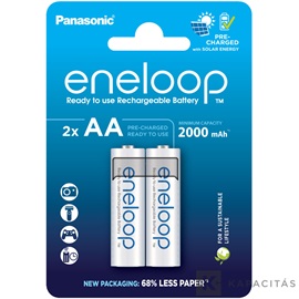 eneloop BK-3MCDE/2BE AA/ceruza 2000mAh Ni-MH akkumulátor 2db/csomag