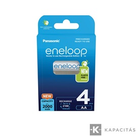 eneloop BK-3MCDE/4BE AA/ceruza 2000mAh Ni-MH akkumulátor 4db/csomag