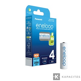 eneloop BK-3MCDE/4BE AA/ceruza 2000mAh Ni-MH akkumulátor 4db/csomag