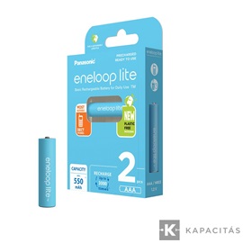 eneloop BK-4LCCE/2BE AAA/mikro 550mAh Ni-MH akkumulátor 2db/csomag