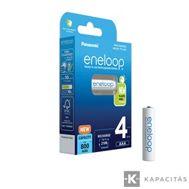 eneloop BK-4MCDE/4BE AAA/mikro 800mAh Ni-MH akkumulátor 4db/csomag